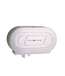 MCS Hardware Surface-Mounted Twin Jumpo-Roll Toilet Tissue Dispenser